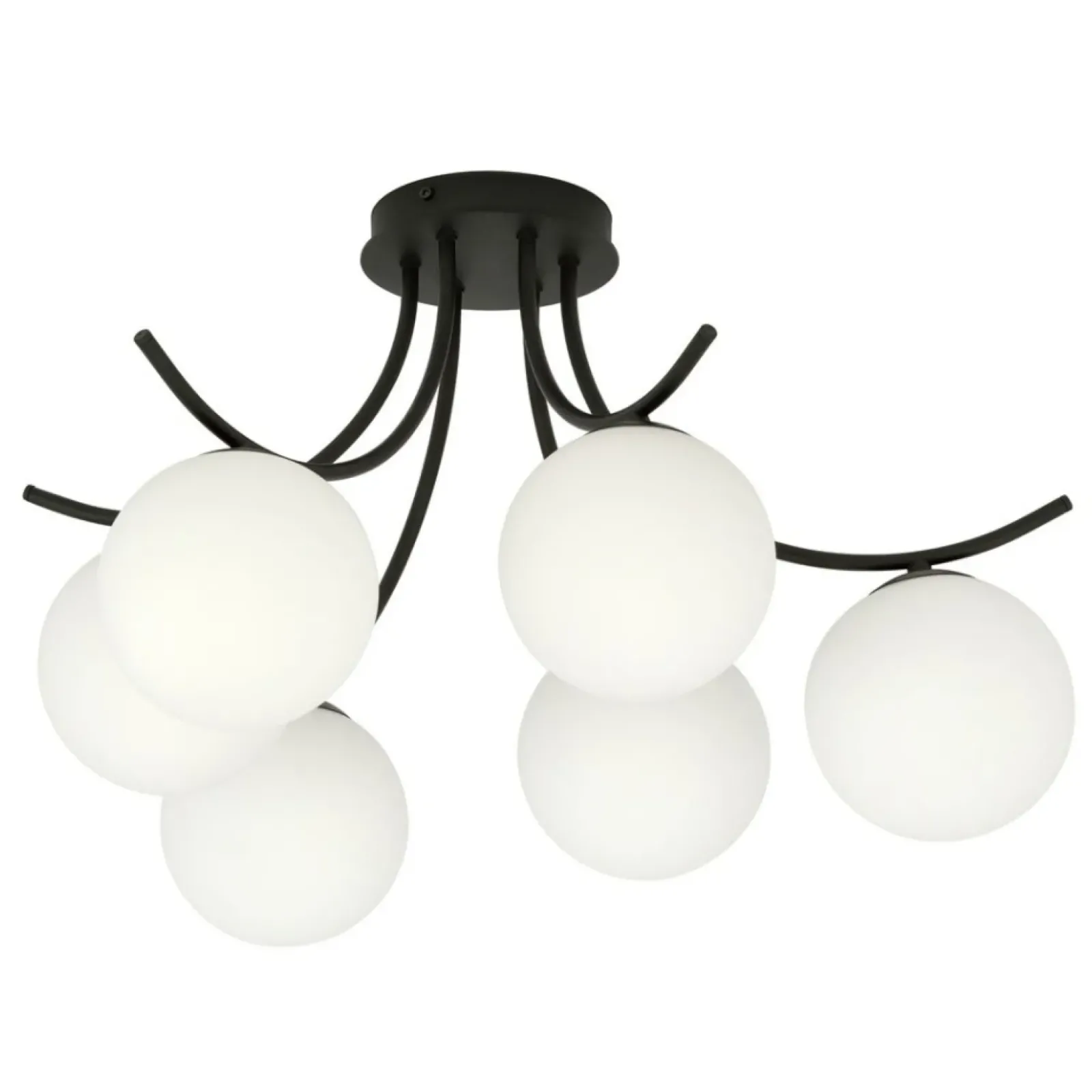 Sklep Kaja Lampa sufitowa do nowoczesnego salonu 1109/6 BOSTON | Kaja Oświetlenie Cheap