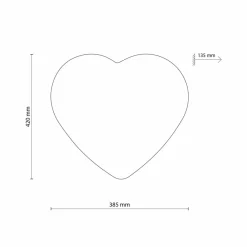 Sklep Kaja Lampa sufitowa do pokoju dziecka, błękitne serce TK 5924 HEART | Kaja Hot