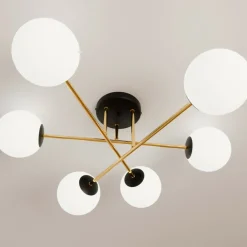 Sklep Kaja Lampa sufitowa do salonu modern glamour 1233/6 z serii MAGNUM | Kaja Fashion