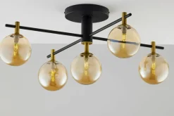 Sklep Kaja Lampa sufitowa do sypialni JUP 2032 FIG 5 CZ/MS BU FIGARO | Kaja Hot