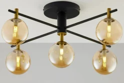 Sklep Kaja Lampa sufitowa do sypialni JUP 2032 FIG 5 CZ/MS BU FIGARO | Kaja Hot