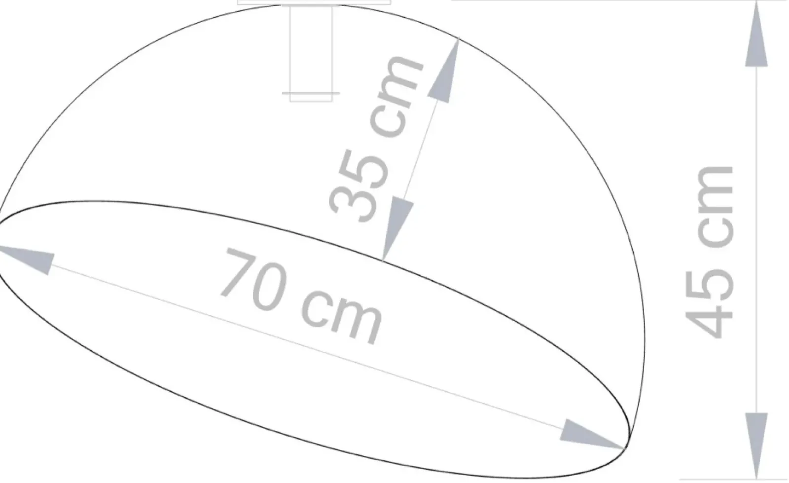 Sklep Kaja Lampa sufitowa do sypialni w stylu cozy SIG 32464 - SFERA 70 B/ZŁ Best Sale