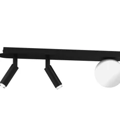 Sklep Kaja Lampa sufitowa, dwa reflektory i klosz MLP8405 z serii SIRIO | Kaja Oświetlenie Discount