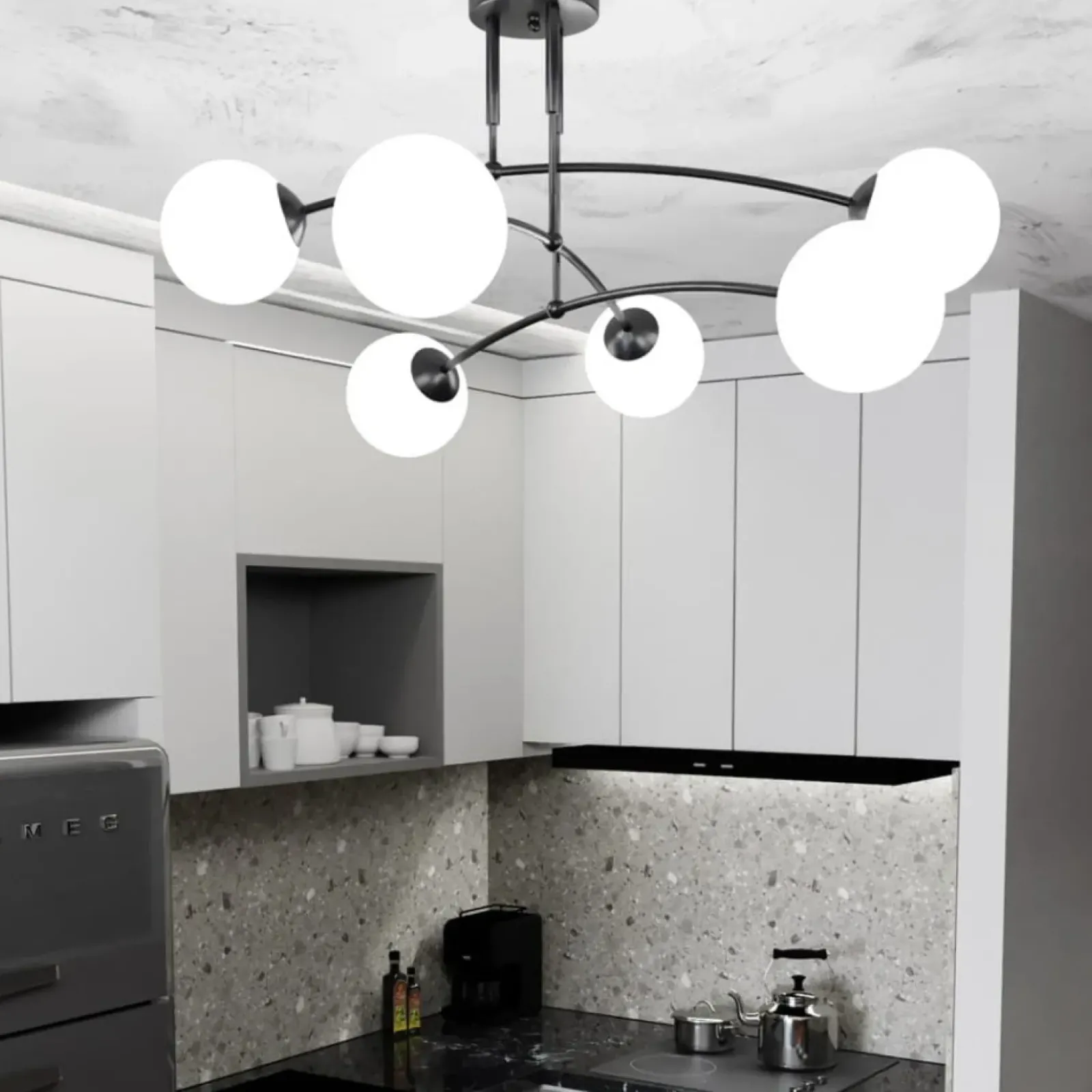 Sklep Kaja Lampa sufitowa idealna do eleganckiego wnętrza 670/6 | Kaja Store