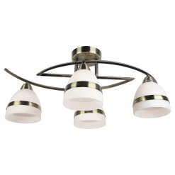 Sklep Kaja Lampa sufitowa K-JSL-6572/4 AB z serii COLAR | Kaja Oświetlenie* Randole Tradycyjne|Żyrandole Tradycyjne - Retro