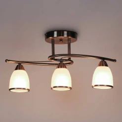 Sklep Kaja Lampa sufitowa K-JSL-8090/3 AB z serii SAMIRA | Kaja Oświetlenie* Randole Tradycyjne|Żyrandole Tradycyjne - Retro