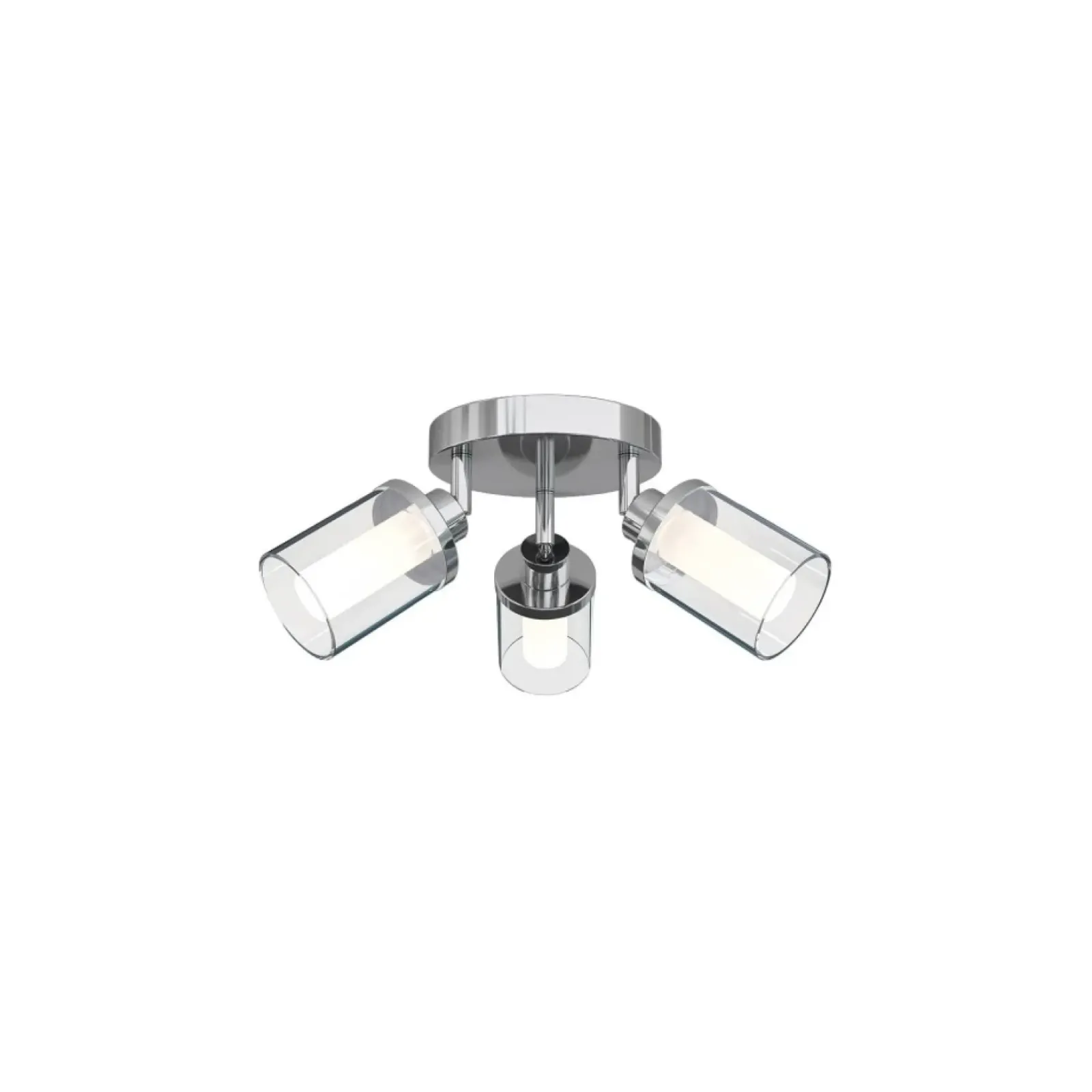 Sklep Kaja Lampa sufitowa, kolor u, z kloszami 8050 | Kaja Oświetlenie chrom Discount