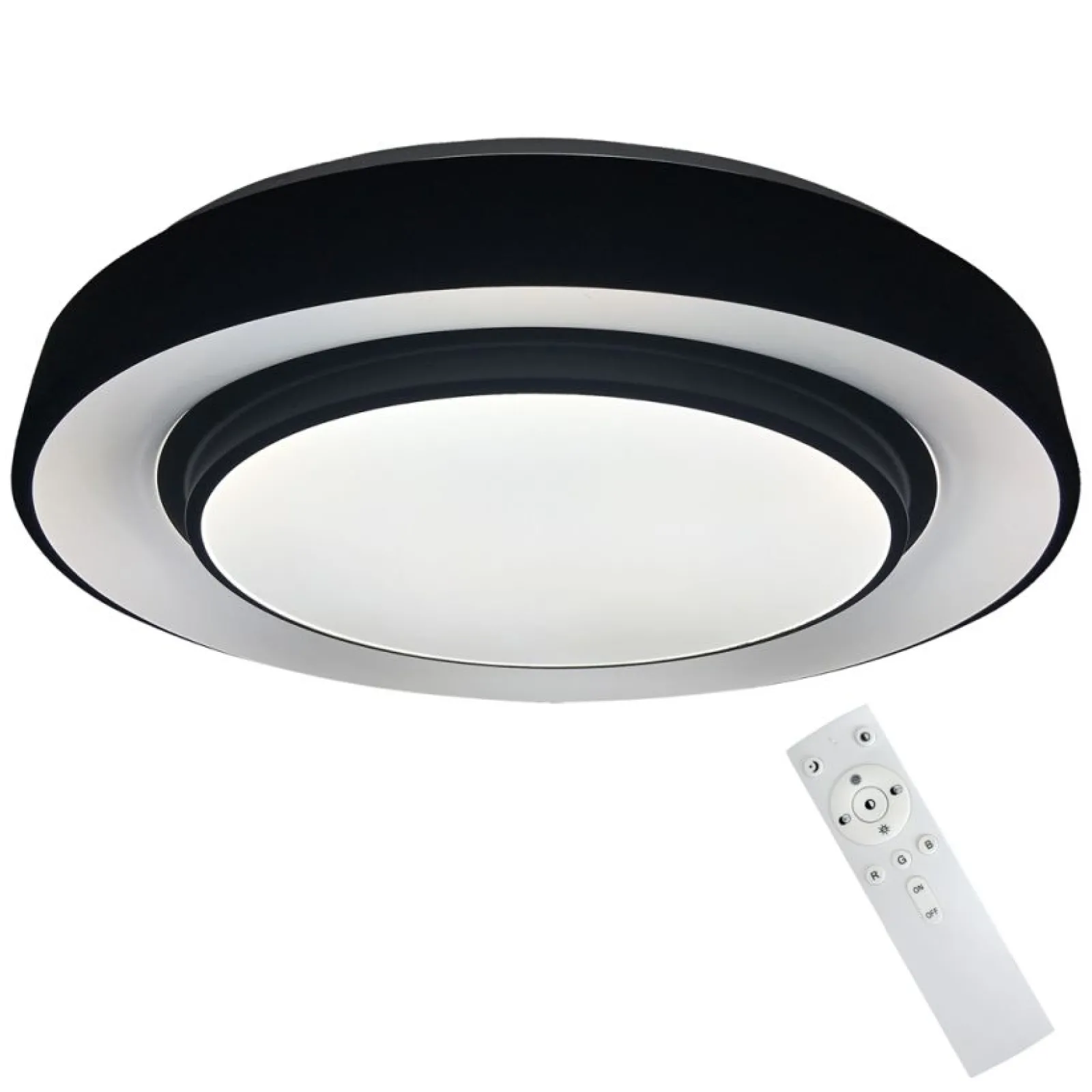 Sklep Kaja Lampa sufitowa LED sterowana pilotem ML6406 NAOMI SMART RGB | Kaja* Plafony Klasyczne|Plafony Nowoczesne