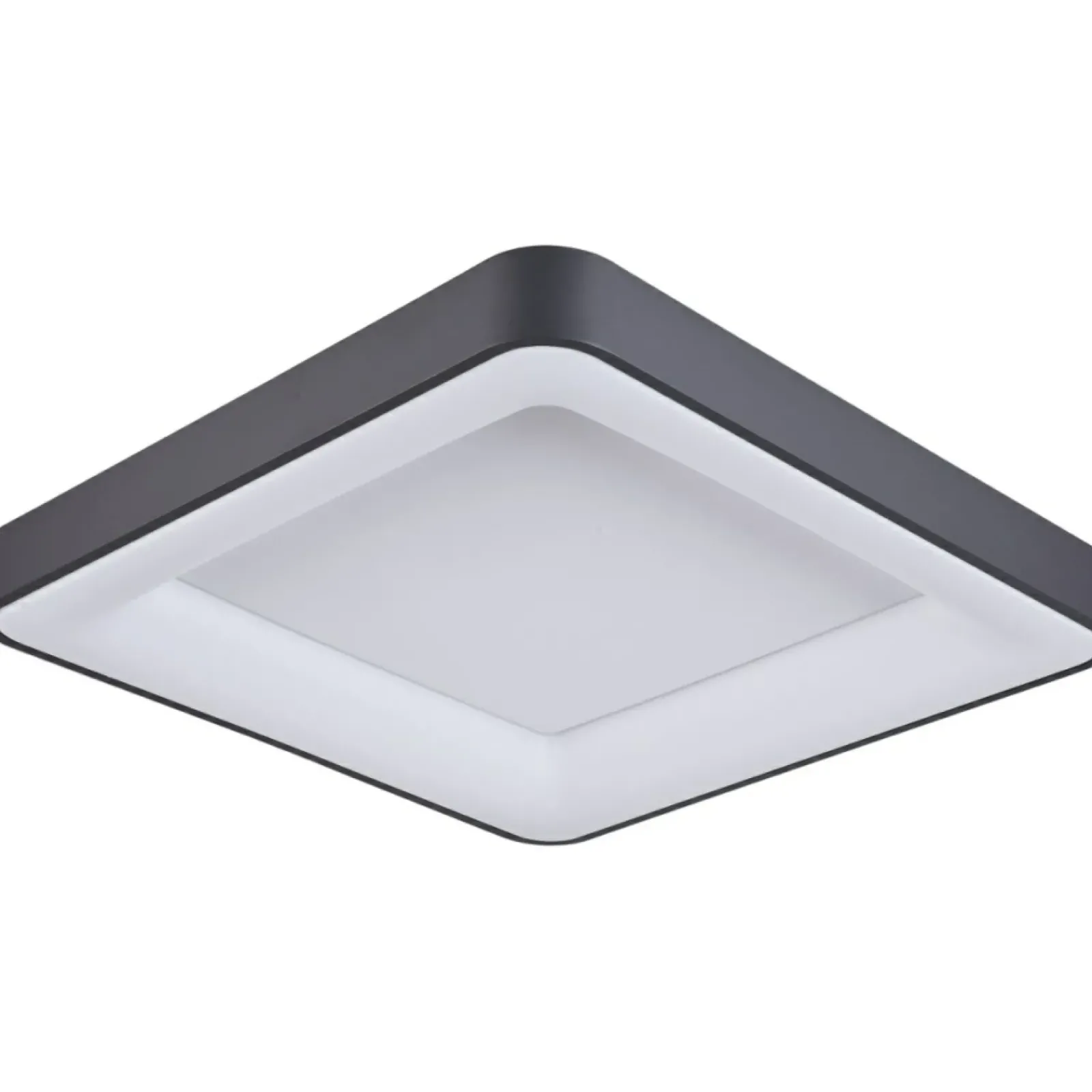 Sklep Kaja Lampa sufitowa LED 60x60cm 5304-850SQC-BK-3 GIACINTO | Kaja* Lampy Led|Plafony Nowoczesne