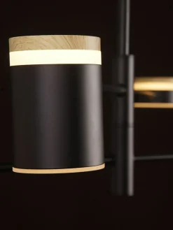 Sklep Kaja Lampa sufitowa LED z dodatkiem drewna MX P0406 PUMA | Kaja Oświetlenie Best Sale