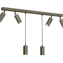 Sklep Kaja Lampa sufitowa listwa ze zwisami i spotami LX 9523 LINK | Kaja Cheap