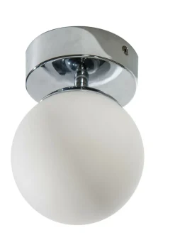 Sklep Kaja Lampa sufitowa mała chromowana lampa z kloszem AZ2069 Tao | Kaja Sale