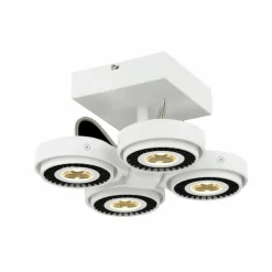 Sklep Kaja Lampa sufitowa ML3839 z serii TECHNO | Kaja Oświetlenie biały Fashion