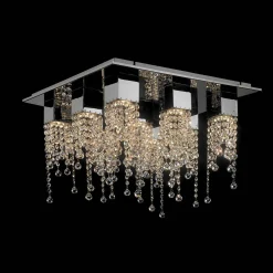 Sklep Kaja Lampa sufitowa MX93708-9B z serii LARIX | Kaja Oświetlenie* Plafony Nowoczesne