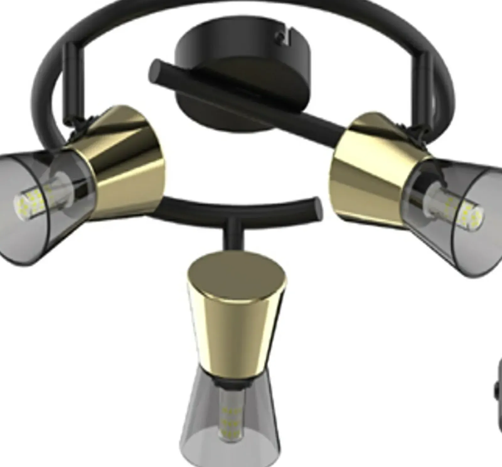 Sklep Kaja Lampa sufitowa na bazie okręgu, do sypialni TK220532-3RBG CENTO New