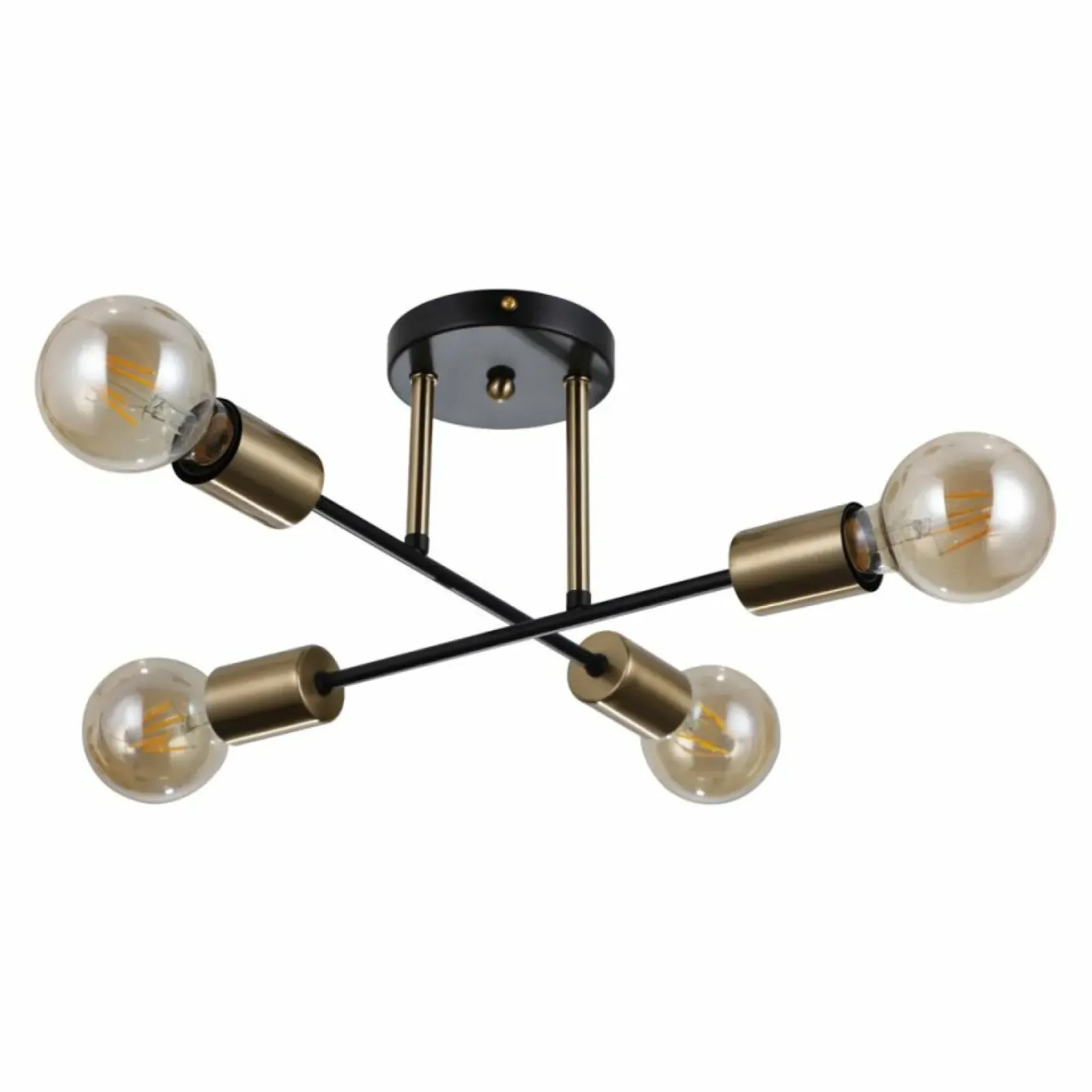 Sklep Kaja Lampa sufitowa na dekoracyjne żarówki PND-4052-4-BL-HBR z serii FORMIO Flash Sale