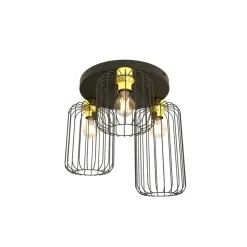 Sklep Kaja Lampa sufitowa na okrągłej podstawie 1366/3PREM z serii BARN Store