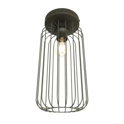 Sklep Kaja Lampa sufitowa, nowoczesny, druciany plafon 1367/1 z serii BARN czarny Hot