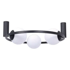 Sklep Kaja Lampa sufitowa, nowoczesny plafon z trzema kloszami 5008 z serii ORBIT Online