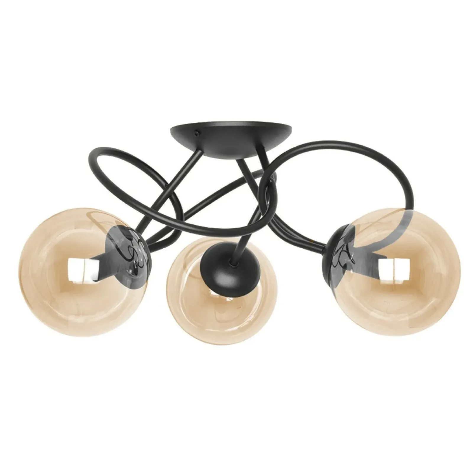 Sklep Kaja Lampa sufitowa o ciekawym kształcie K-5126 z serii FLORO | Kaja Best