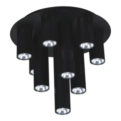 Sklep Kaja Lampa sufitowa plafon z kaskadą tub K-4402 MILE BLACK | Kaja czarny Cheap