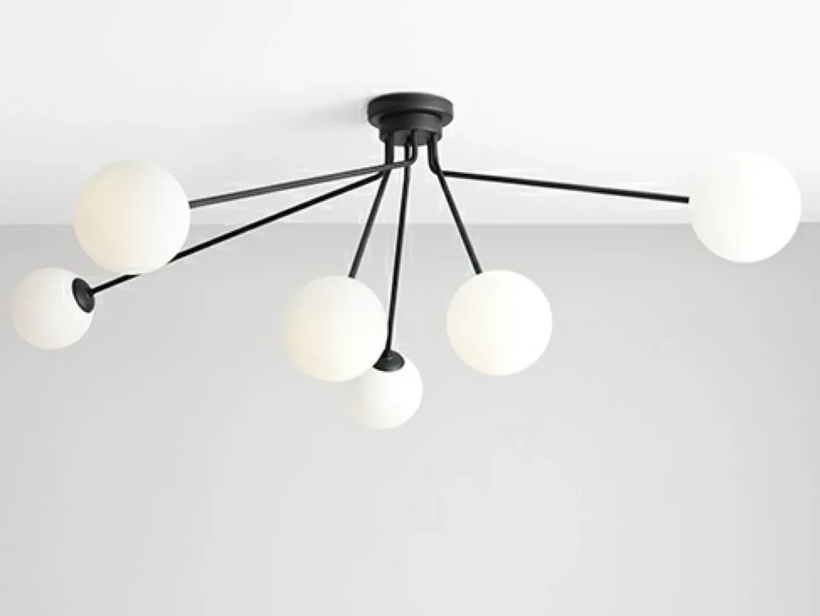 Sklep Kaja Lampa sufitowa szeroka czarna do salonu 1082PL_K1 HOLM | Kaja Zadzwońporabattel.783200183(8-16)/mailsklep@kaja.com.pl Flash Sale