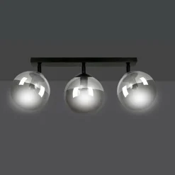 Sklep Kaja Lampa sufitowa typu listwa z kulistymi kloszami 777/3 | Kaja Cheap