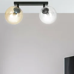 Sklep Kaja Lampa sufitowa typu listwa z dwoma kloszami 779/2 | Kaja Oświetlenie Clearance