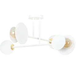 Sklep Kaja Lampa sufitowa w m kolorze na dwie żarówki 613/4 | Kaja biały Flash Sale