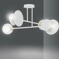 Sklep Kaja Lampa sufitowa w m kolorze na dwie żarówki 613/4 | Kaja biały Flash Sale