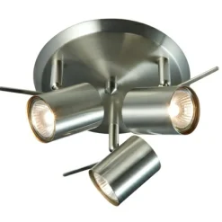Sklep Kaja Lampa sufitowa w kolorze stali z reflektorami 105484 | Kaja Outlet