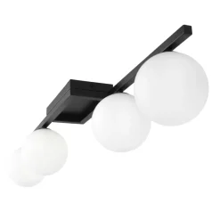 Sklep Kaja Lampa sufitowa w kolorze czerni i bieli, do jadalni K-5460 z serii KORFU Clearance