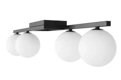 Sklep Kaja Lampa sufitowa w kolorze czerni i bieli, do jadalni K-5460 z serii KORFU Clearance