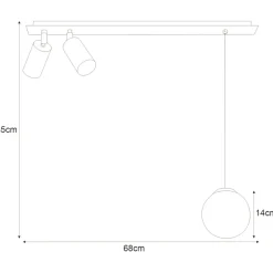 Sklep Kaja Lampa sufitowa, w nowoczesnym stylu K-4137 | Kaja Oświetlenie Flash Sale
