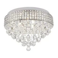 Sklep Kaja Lampa sufitowa w stylu glamour, do sypialni 19027-L z serii CAP* Plafony Nowoczesne