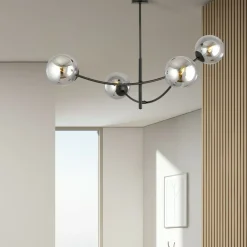 Sklep Kaja Lampa sufitowa w stylu loftowym, do sypialni 1100/4 HUNTER | Kaja Clearance