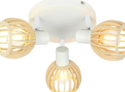 Sklep Kaja Lampa sufitowa w stylu skandynawskim, do kuchni 98-68118 z serii ATAR biały Store