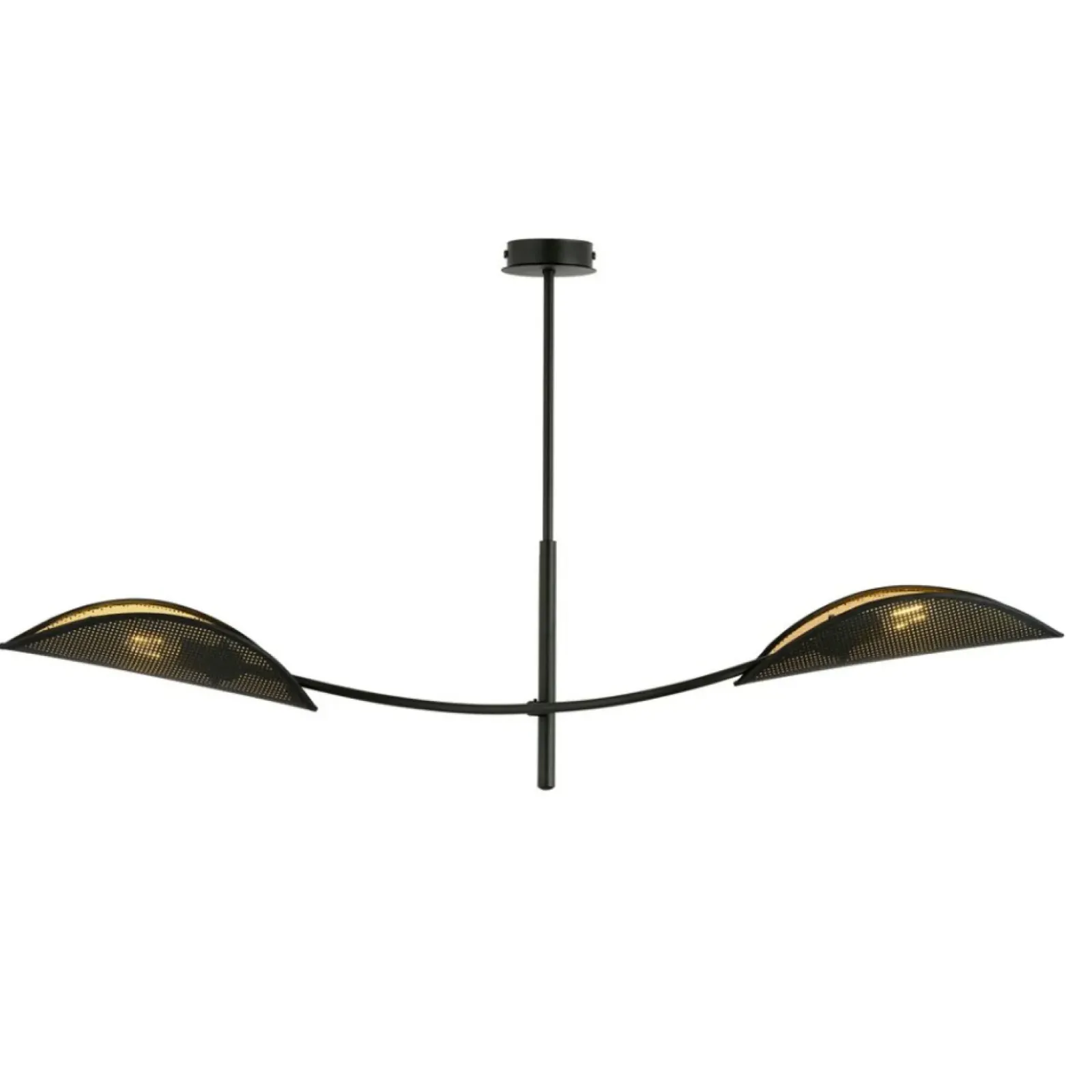 Sklep Kaja Lampa sufitowa z abażurami imitującymi liście 1106/2 LOTUS | Kaja Store
