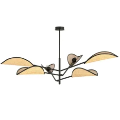 Sklep Kaja Lampa sufitowa z abażurami w stylu boho 1160/6 VENE | Kaja Oświetlenie Cheap