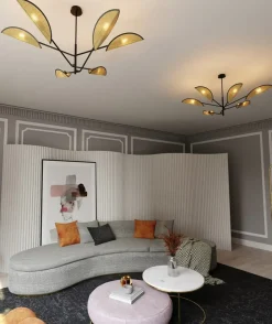 Sklep Kaja Lampa sufitowa z abażurami w stylu boho 1160/6 VENE | Kaja Oświetlenie Cheap