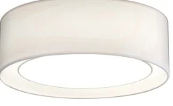 Sklep Kaja Lampa sufitowa z m abażurem, plafon do salonu AZ2318 MILO | Kaja biały Store