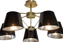 Sklep Kaja Lampa sufitowa z błyszczącymi abażurami 35-54999 CORTEZ | Kaja* Randole Tradycyjne