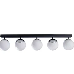 Sklep Kaja Lampa sufitowa z chromowanymi elementami MLP8875 z serii SFERA | Kaja Oświetleni New