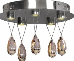 Sklep Kaja Lampa sufitowa z ciepłym światłem LED 98-25722 PRISMA | Kaja* Lampy Led