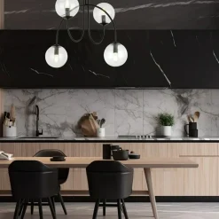 Sklep Kaja Lampa sufitowa z czterema kulistymi kloszami 1286/4A z serii ARCHI Shop