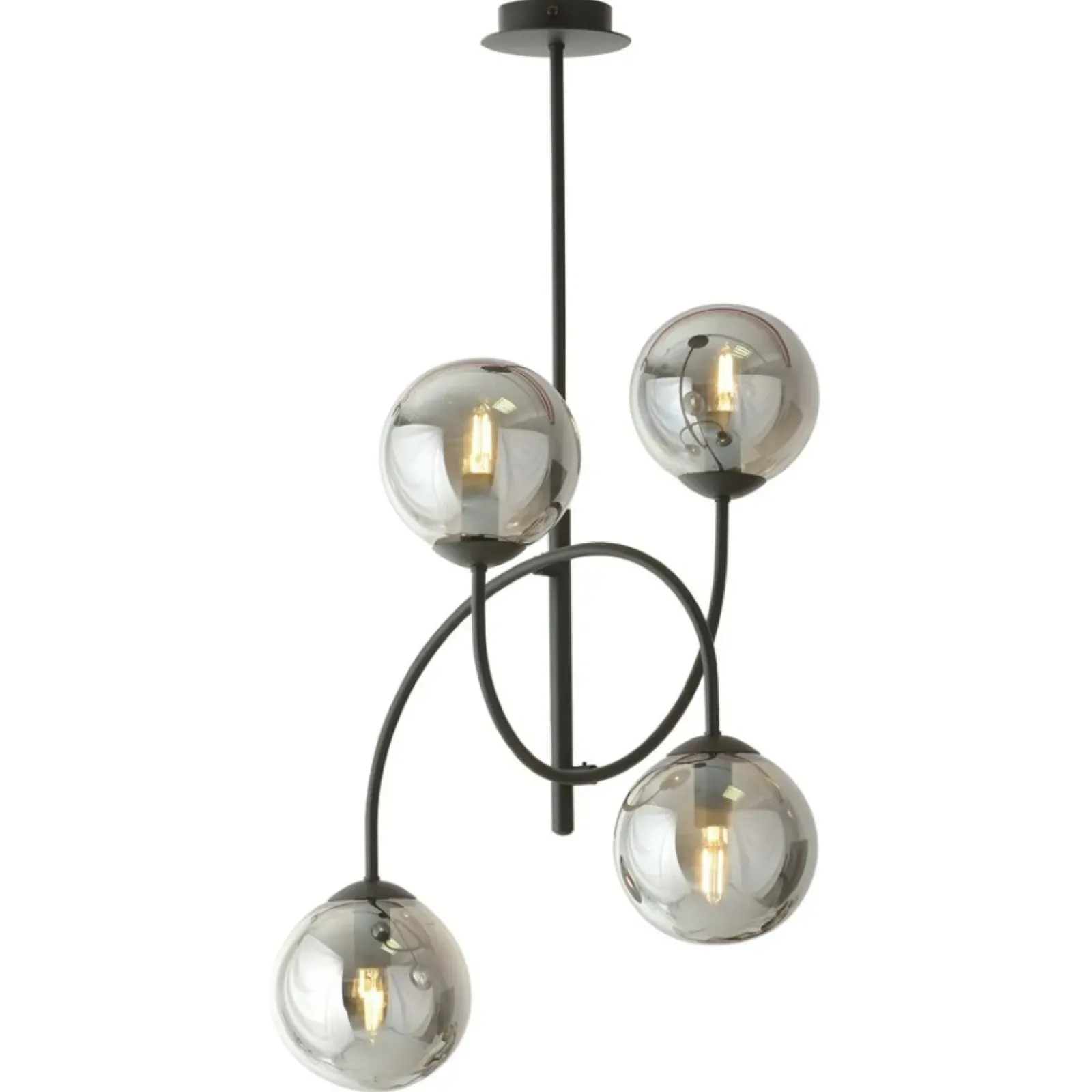 Sklep Kaja Lampa sufitowa z czterema kloszami w kolorze 1287/4B z serii ARCHI Best