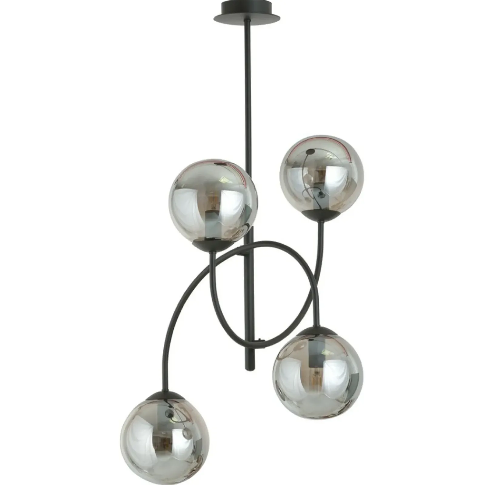Sklep Kaja Lampa sufitowa z czterema kloszami w kolorze 1287/4B z serii ARCHI Best