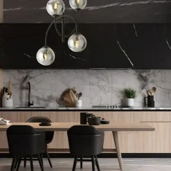 Sklep Kaja Lampa sufitowa z czterema kloszami w kolorze 1287/4B z serii ARCHI Best