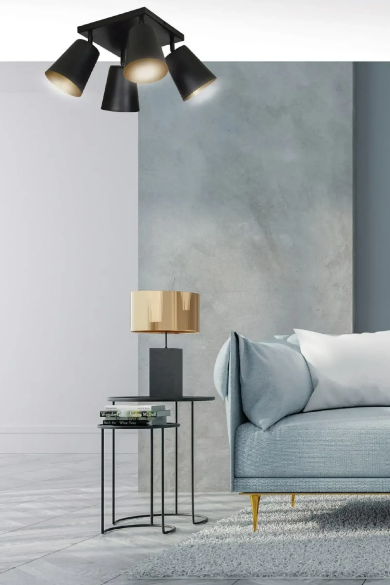 Sklep Kaja Lampa sufitowa z czterema źródłami światła 406/4 | Kaja Oświetlenie Flash Sale