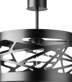 Sklep Kaja Lampa sufitowa z dekoracyjnym abażurem SIG 31233 z serii MODUŁ FREZ czarny Clearance